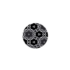 Black And White Pattern Background Structure 1  Mini Buttons by Pakrebo