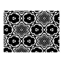 Black And White Pattern Background Structure Double Sided Flano Blanket (mini)  by Pakrebo