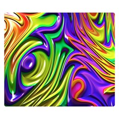 Fractal Mandelbrot Art Wallpaper Double Sided Flano Blanket (small)  by Pakrebo