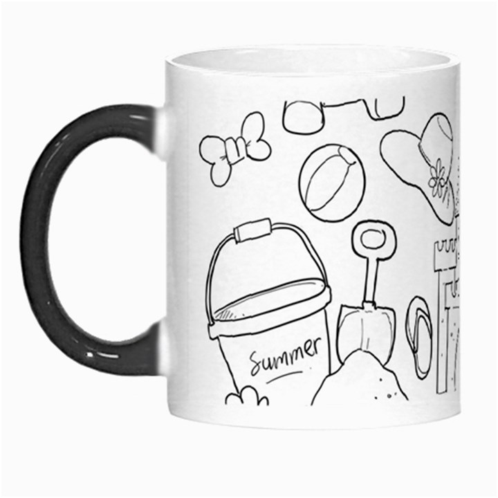 Baby Hand Sketch Drawn Toy Doodle Morph Mugs