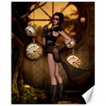 Wonderful Steampunk Lady Canvas 11  x 14  10.95 x13.48  Canvas - 1