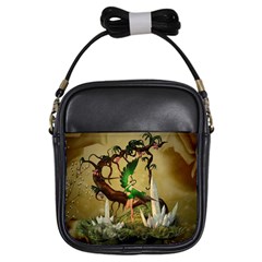 Cute Fairy Girls Sling Bag by FantasyWorld7