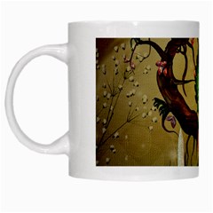 Cute Fairy White Mugs by FantasyWorld7