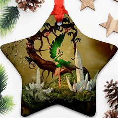 Cute Fairy Star Ornament (two Sides) by FantasyWorld7