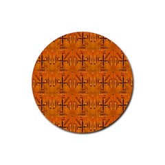 Ml--4-7 Rubber Coaster (round)  by ArtworkByPatrick