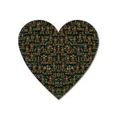 Love My Leggings And Top Ornate Pop Art`s Collage Heart Magnet