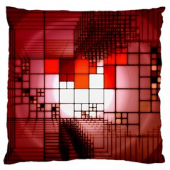 Pattern Structure Light Patterns Large Cushion Case (one Side) by Pakrebo