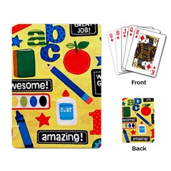 Fabric Cloth Textile Clothing Playing Cards Single Design by Pakrebo