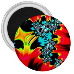 Fractal Mandelbrot Art Wallpaper 3  Magnets by Pakrebo