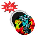 Fractal Mandelbrot Art Wallpaper 1.75  Magnets (10 pack)  Front