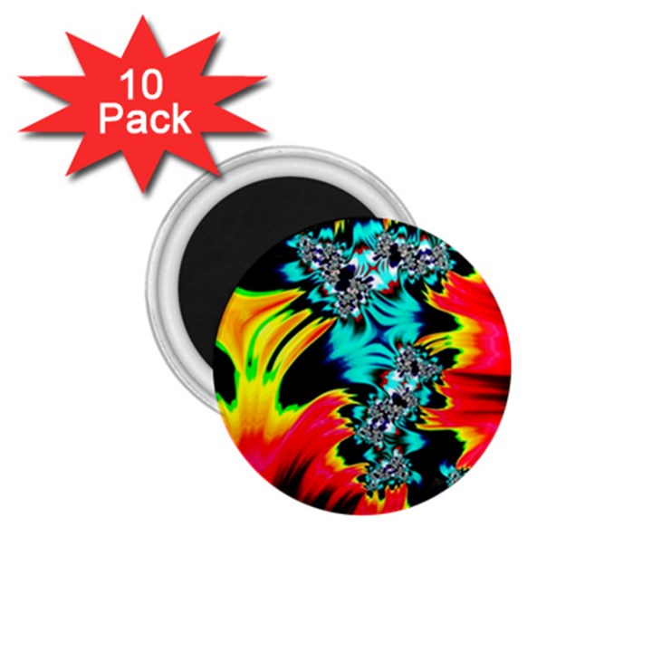 Fractal Mandelbrot Art Wallpaper 1.75  Magnets (10 pack) 