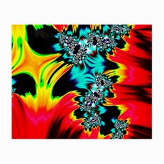 Fractal Mandelbrot Art Wallpaper Small Glasses Cloth (2-side) by Pakrebo