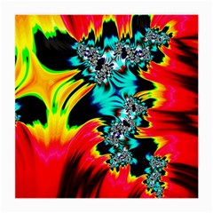 Fractal Mandelbrot Art Wallpaper Medium Glasses Cloth (2-side) by Pakrebo