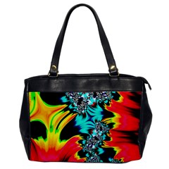 Fractal Mandelbrot Art Wallpaper Oversize Office Handbag by Pakrebo