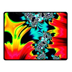 Fractal Mandelbrot Art Wallpaper Fleece Blanket (small) by Pakrebo