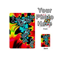 Fractal Mandelbrot Art Wallpaper Playing Cards 54 (mini) by Pakrebo