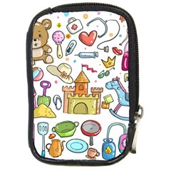 Baby Equipment Child Sketch Hand Compact Camera Leather Case by Pakrebo