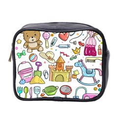 Baby Equipment Child Sketch Hand Mini Toiletries Bag (two Sides) by Pakrebo