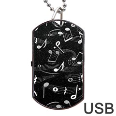 Fabric Cloth Textile Clothing Dog Tag Usb Flash (one Side) by Pakrebo