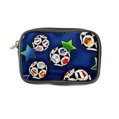 Textile Football Soccer Fabric Coin Purse by Pakrebo