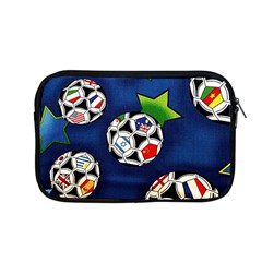 Textile Football Soccer Fabric Apple Macbook Pro 13  Zipper Case by Pakrebo