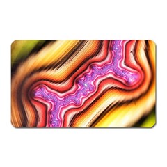 Fractal Mandelbrot Art Wallpaper Magnet (rectangular) by Pakrebo