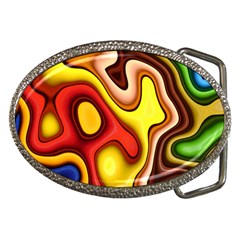 Pattern Background Structure Belt Buckles by Pakrebo