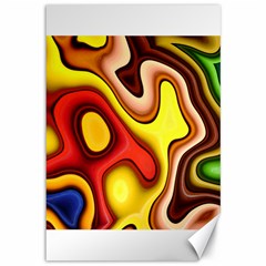 Pattern Background Structure Canvas 12  X 18  by Pakrebo