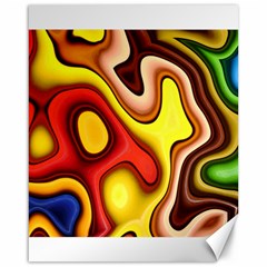 Pattern Background Structure Canvas 16  X 20  by Pakrebo