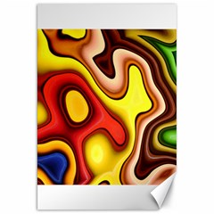 Pattern Background Structure Canvas 20  X 30  by Pakrebo