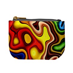 Pattern Background Structure Mini Coin Purse by Pakrebo