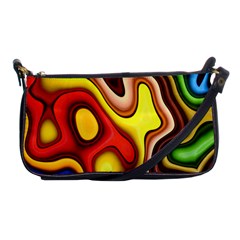 Pattern Background Structure Shoulder Clutch Bag by Pakrebo