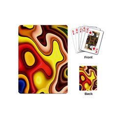 Pattern Background Structure Playing Cards (mini) by Pakrebo