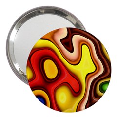 Pattern Background Structure 3  Handbag Mirrors by Pakrebo