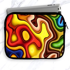 Pattern Background Structure Apple Ipad 2/3/4 Zipper Cases by Pakrebo