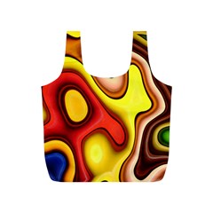 Pattern Background Structure Full Print Recycle Bag (s) by Pakrebo