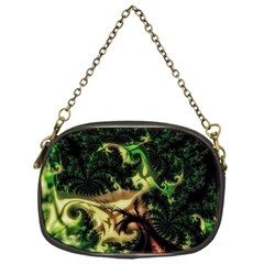 Fractal Cauliflower Green Rendered Chain Purse (one Side) by Pakrebo