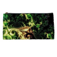 Fractal Cauliflower Green Rendered Pencil Cases by Pakrebo