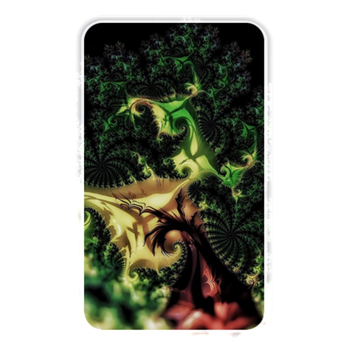 Fractal Cauliflower Green Rendered Memory Card Reader (Rectangular)