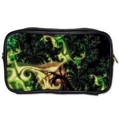 Fractal Cauliflower Green Rendered Toiletries Bag (one Side) by Pakrebo