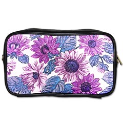 Fabric Flowers Floral Design Toiletries Bag (one Side) by Pakrebo