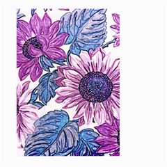 Fabric Flowers Floral Design Large Garden Flag (two Sides) by Pakrebo