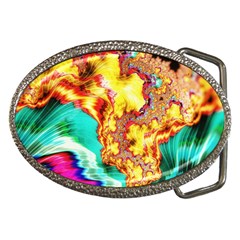 Fractal Mandelbrot Art Wallpaper Belt Buckles by Pakrebo