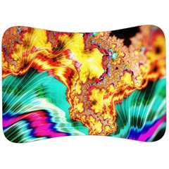 Fractal Mandelbrot Art Wallpaper Velour Seat Head Rest Cushion by Pakrebo