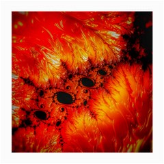 Red Fractal Mandelbrot Art Wallpaper Medium Glasses Cloth by Pakrebo