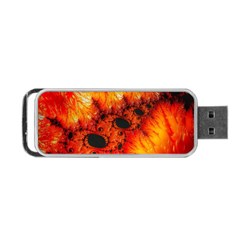 Red Fractal Mandelbrot Art Wallpaper Portable Usb Flash (one Side) by Pakrebo