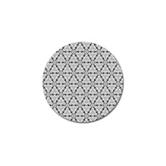 Ornamental Checkerboard Golf Ball Marker (4 Pack) by Mariart