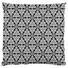 Ornamental Checkerboard Large Cushion Case (two Sides) by Mariart