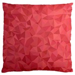 Triangle Background Abstract Large Flano Cushion Case (Two Sides) Front