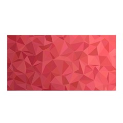 Triangle Background Abstract Satin Wrap by Mariart